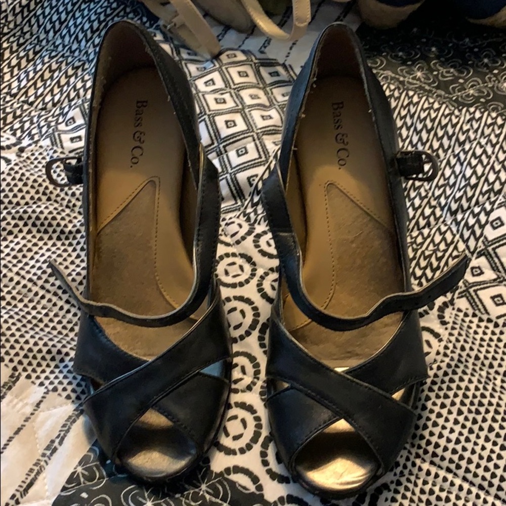 Black heels